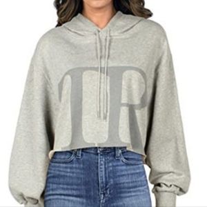 STUNNING TRUE RELIGION BOXY CROP SWEATSHIRT